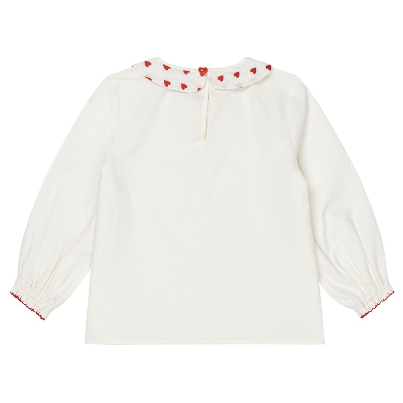 KS3989 - COEUR BLOUSE - WHITE - Extra 1