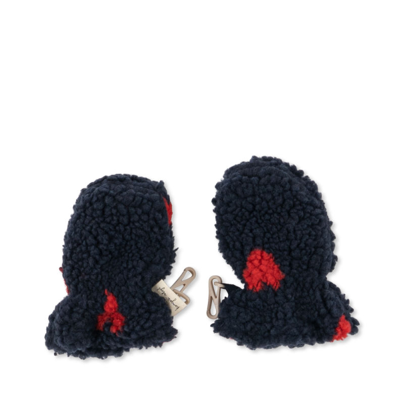 KS3473 - GRIZZ TEDDY BABY MITTENS - MON AMOUR - Extra 0