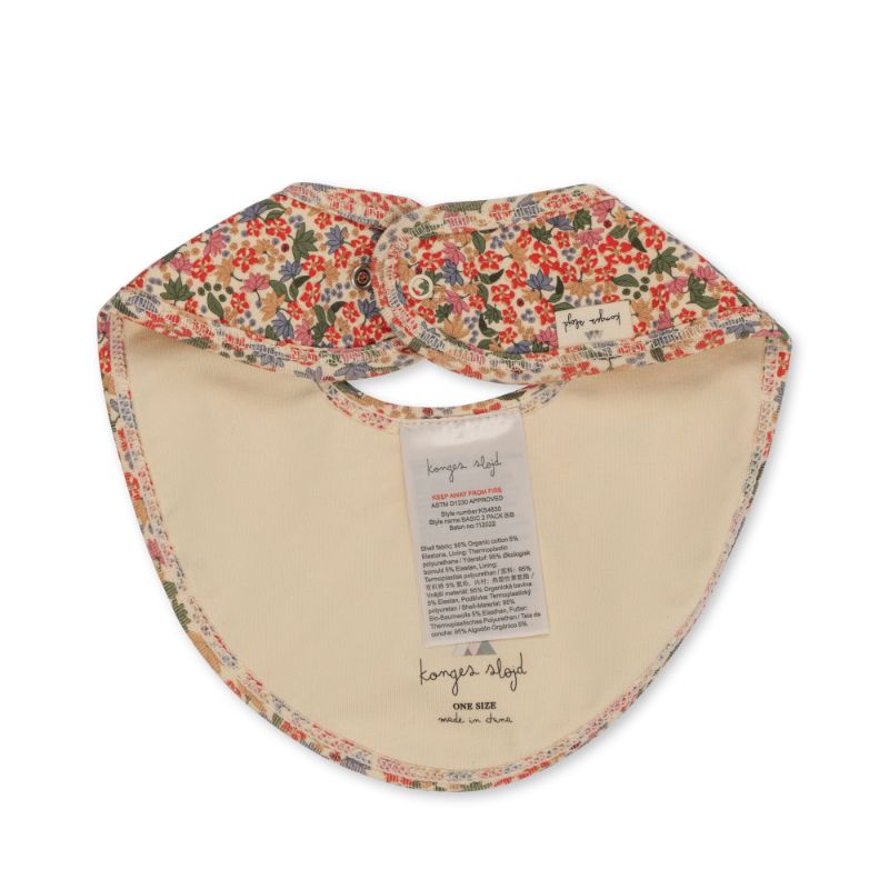 KS4630 - BASIC 2 PACK BIB - JARDIN ROUGE - Extra 4