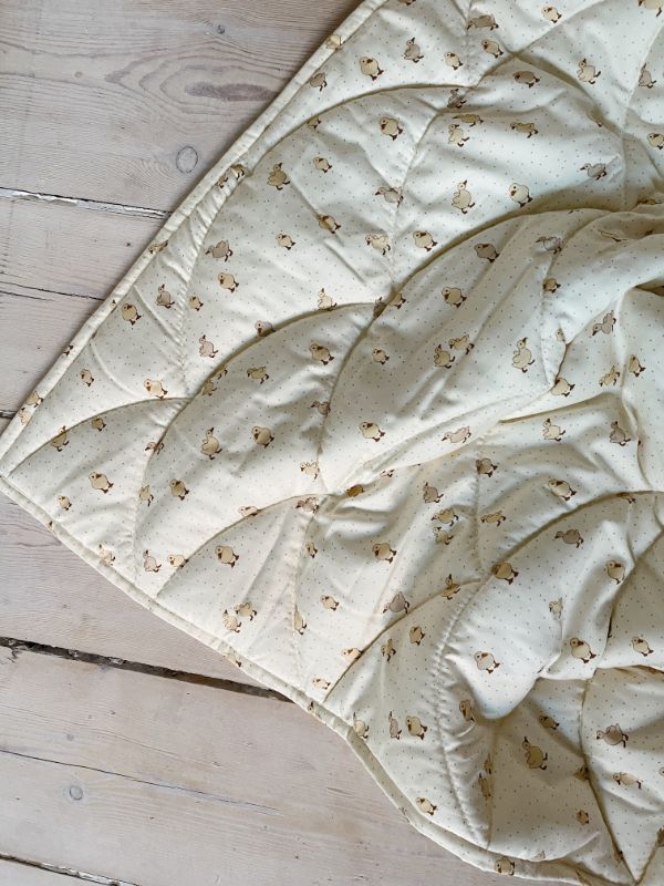 KS1171 - BABY QUILT COTTON - DUCKLING - Extra 1