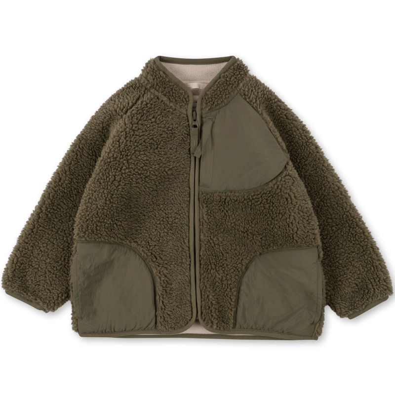 KS4244 - TEDDY CARDIGAN - KALAMATA - Main