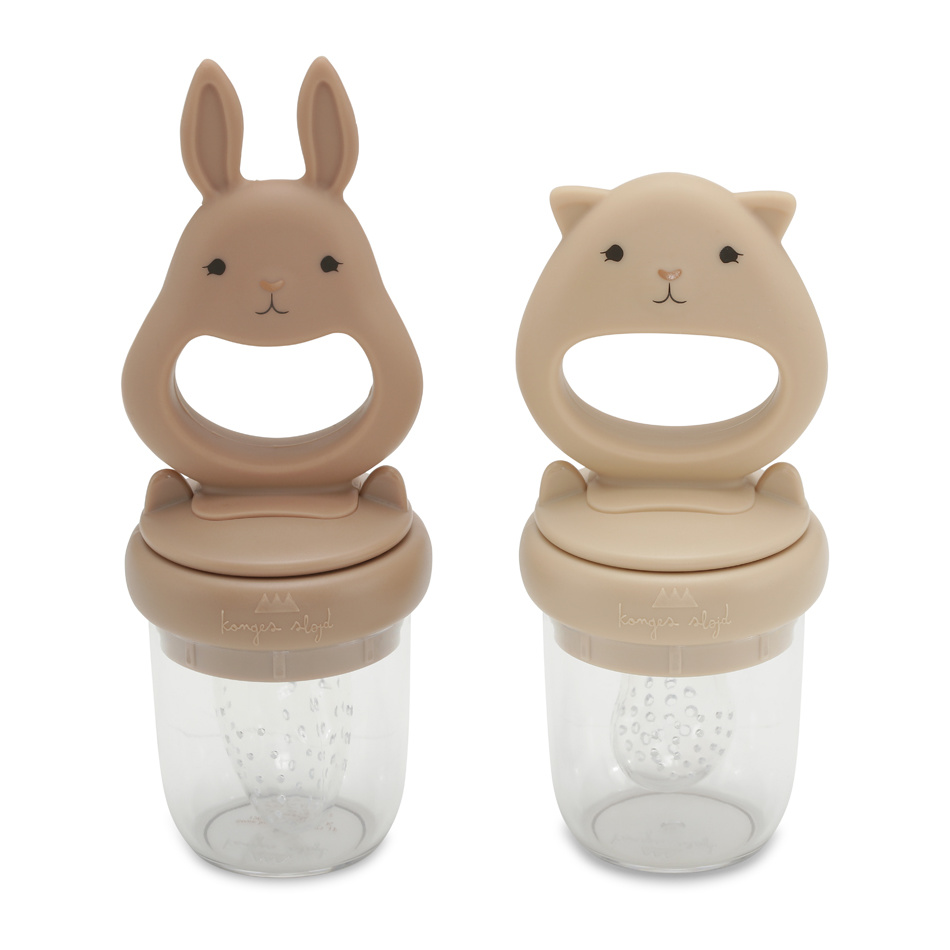 KS4279 - SILICONE FRUIT FEEDING PACIFIER - BARK-SHELL - Extra 0