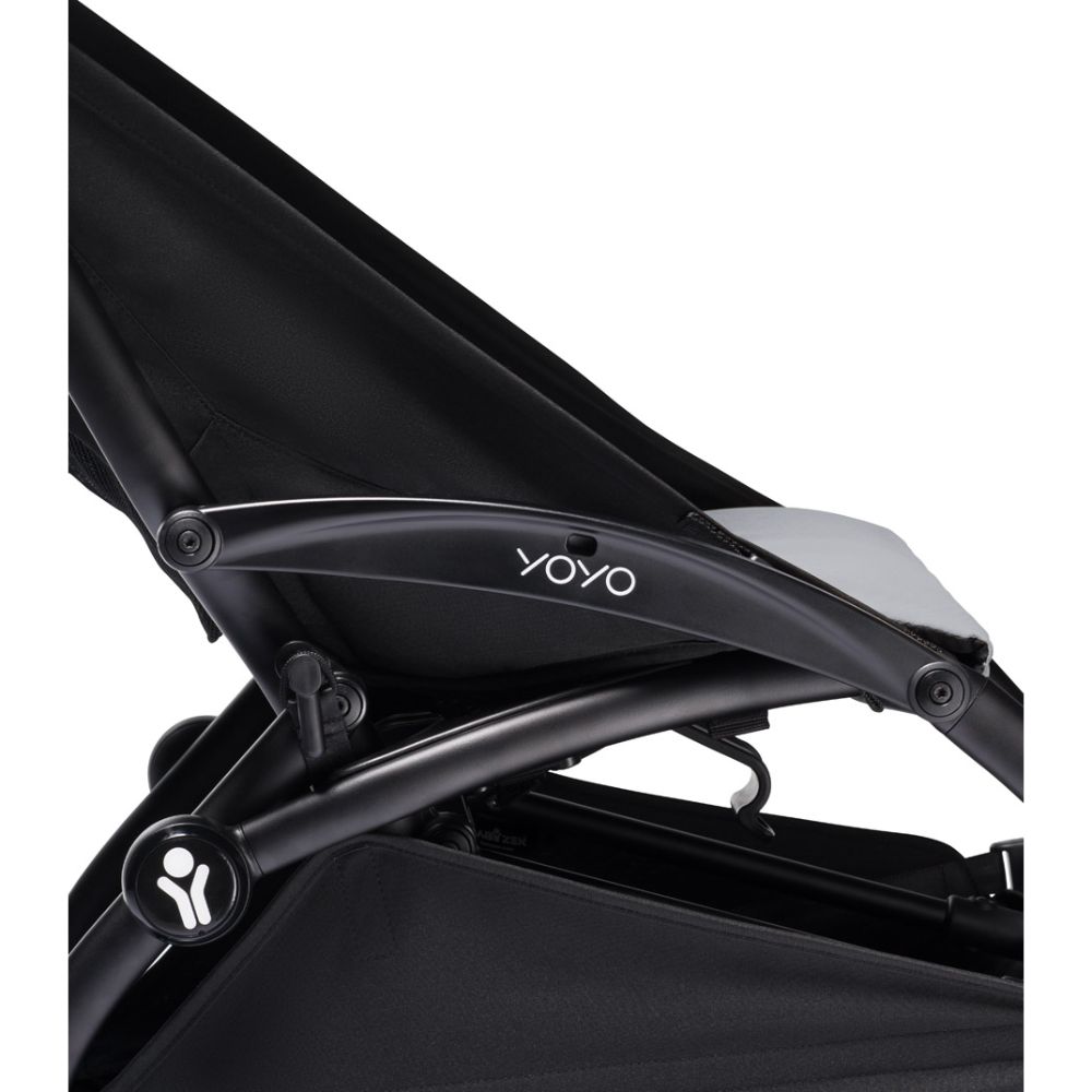 YOYO 2 - 6+ BLACK FRAME ARMREST - STONE - WEB