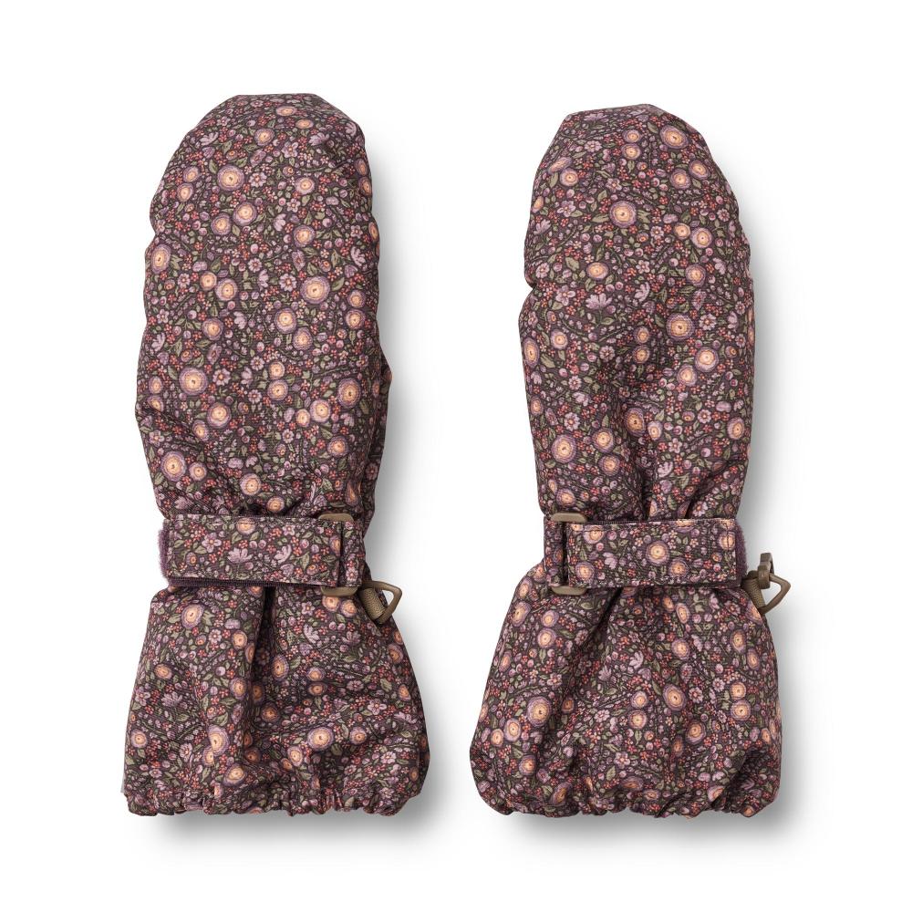 7792i-941R - Mittens Tech - 3121 eggplant buttercups - Extra 0