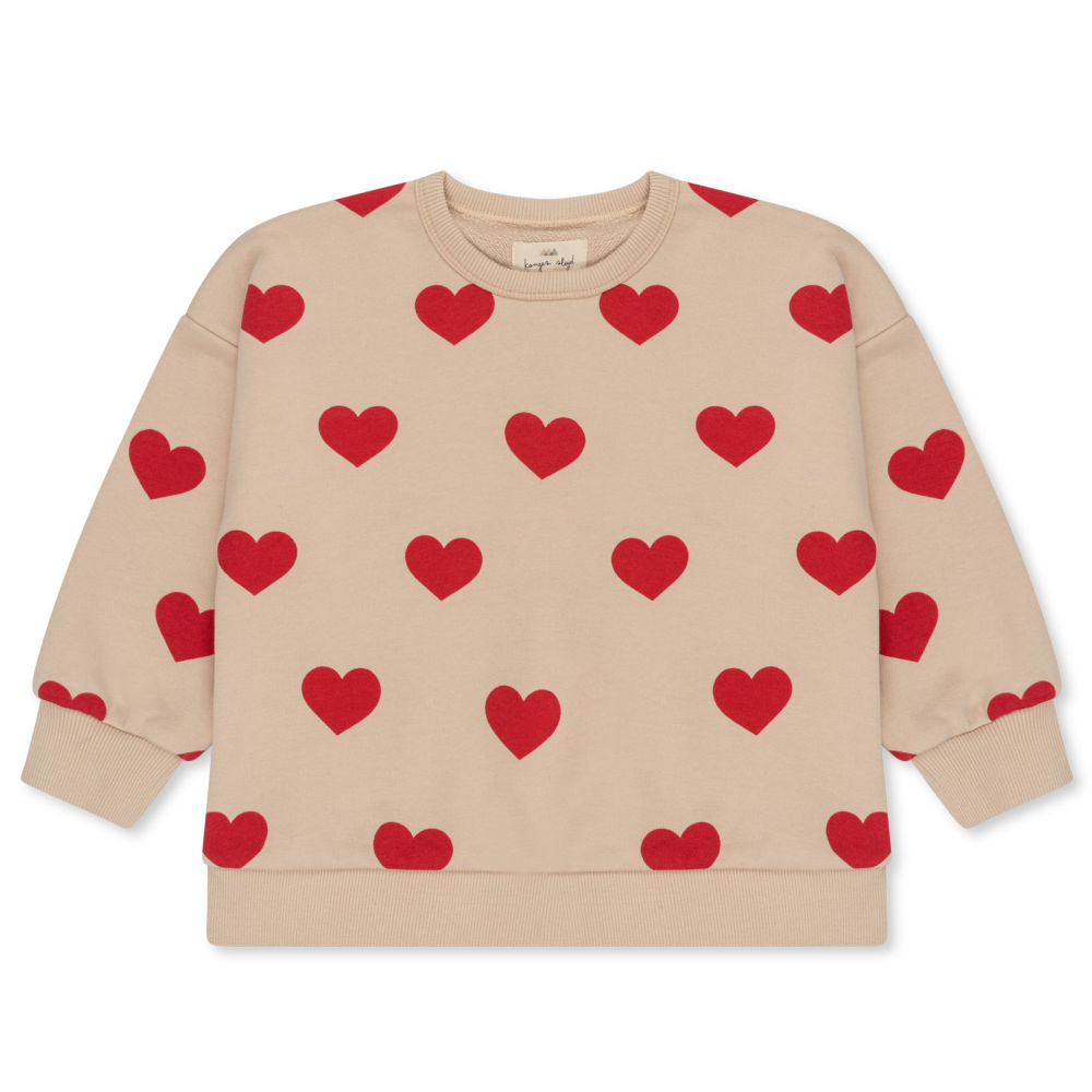 KS6020 - LOU SWEATSHIRT GOTS - COEUR - Extra 0