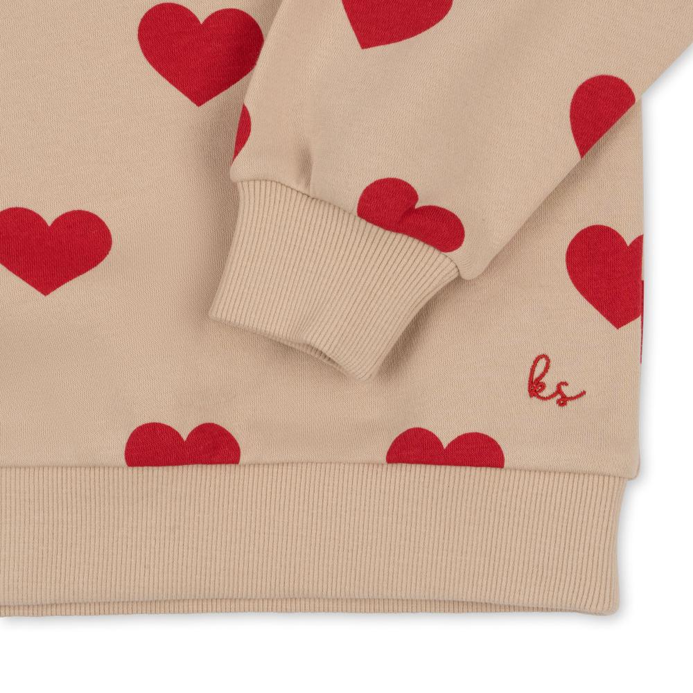 KS6020 - LOU SWEATSHIRT GOTS - COEUR - Extra 5