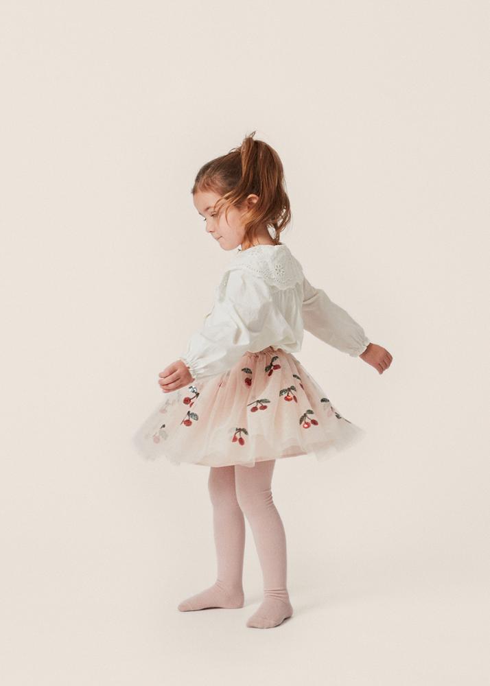 KS6208 - YVONNE SKIRT - CHERRY - Extra 2