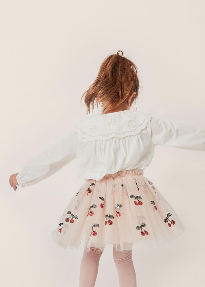 KS6208 - YVONNE SKIRT - CHERRY - Extra 3