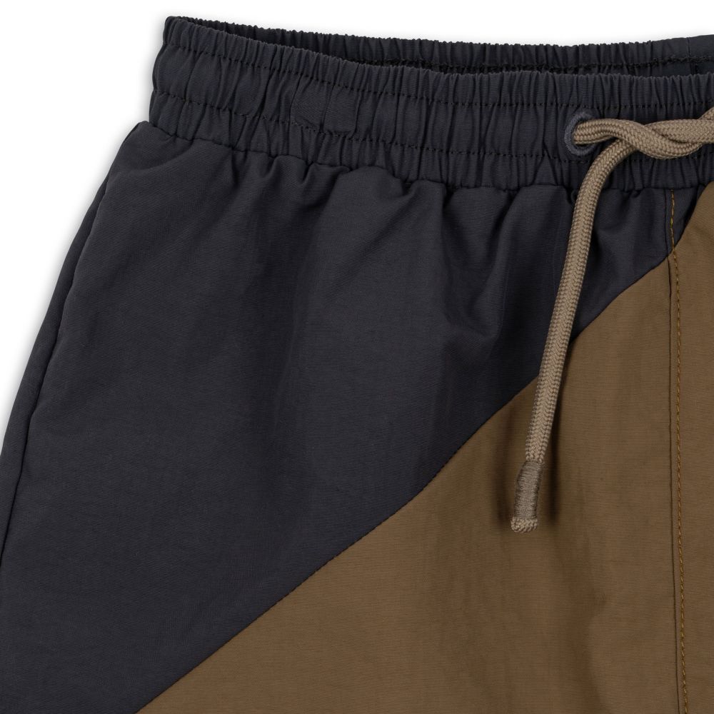 KS6392 - EBBE SWIMSHORTS - SHITAKE COLOR BLOCK - Extra 3