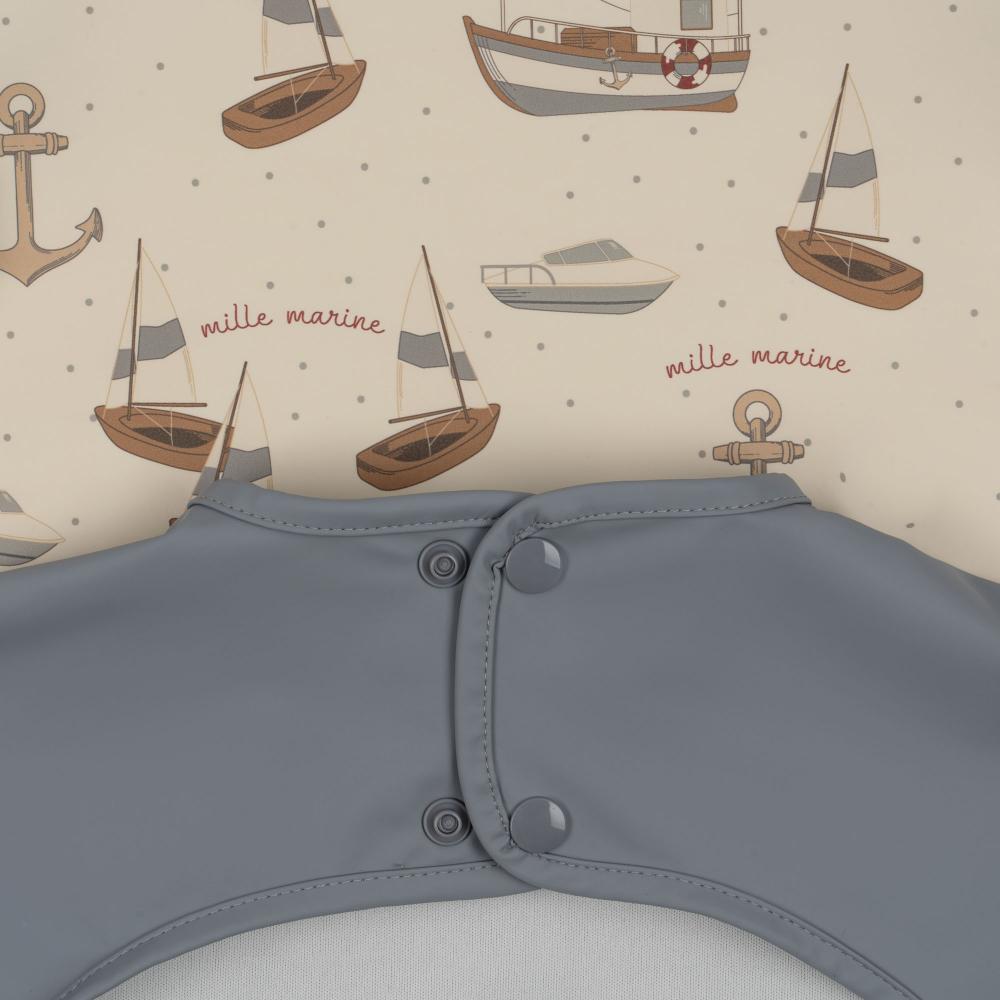 KS100007 - 2 PACK DINNER BIB WITH SLEEVES - SAIL AWAY - Extra 1