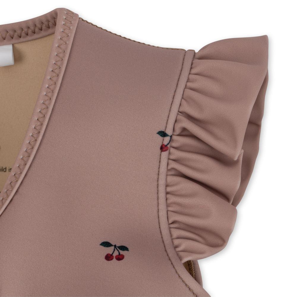 KS100417 - NEOPRENE FLOAT FRILL VEST - CHERRY - Extra 2