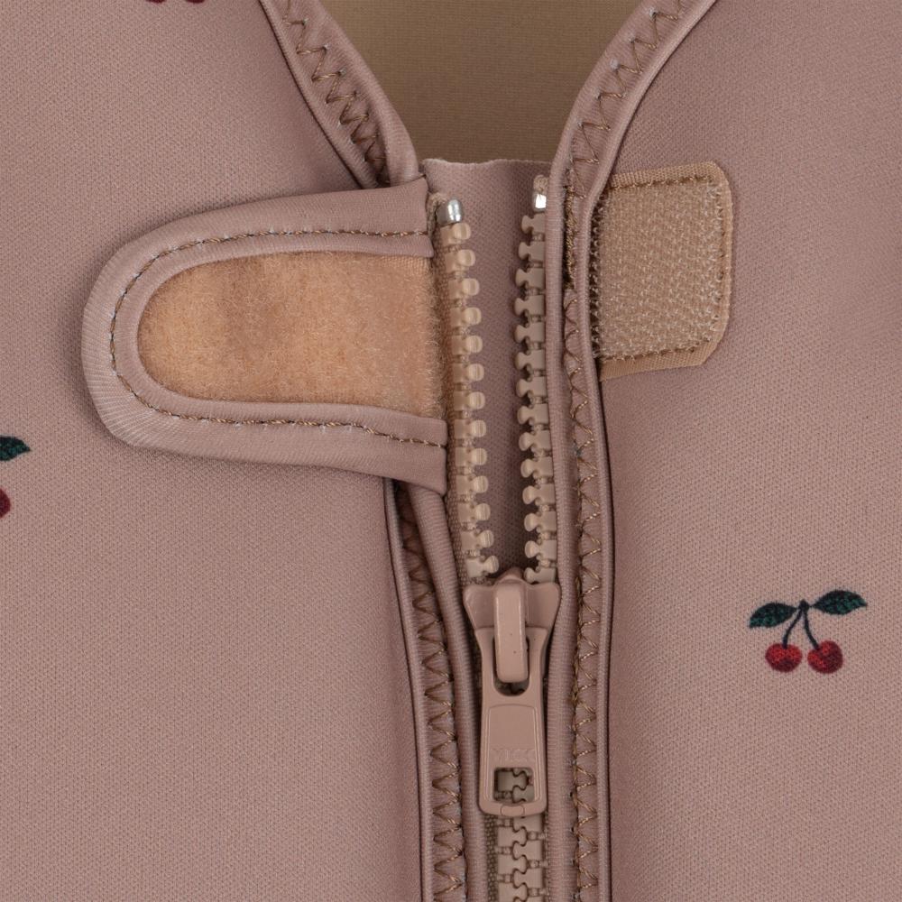 KS100417 - NEOPRENE FLOAT FRILL VEST - CHERRY - Extra 3