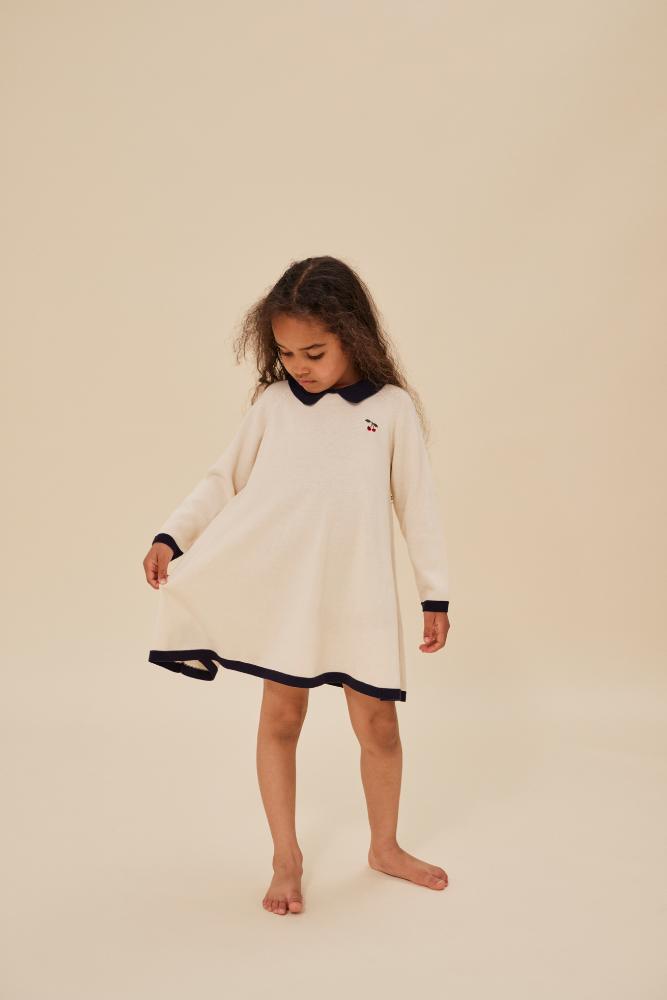 KS100554 - VENTON KNIT DRESS - OFF WHITE - Extra 2