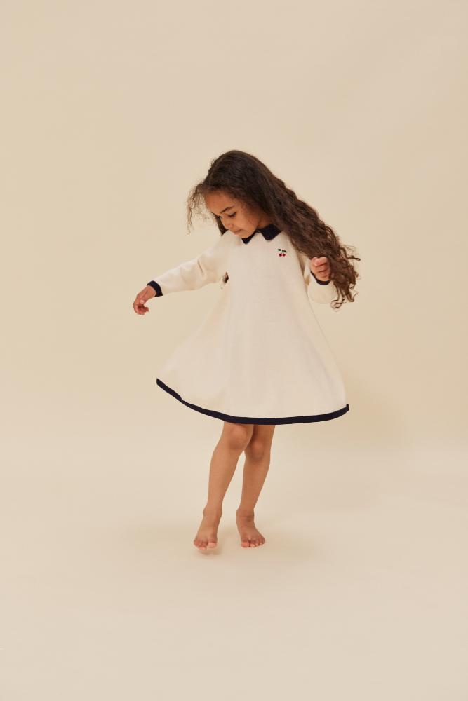 KS100554 - VENTON KNIT DRESS - OFF WHITE - Extra 3
