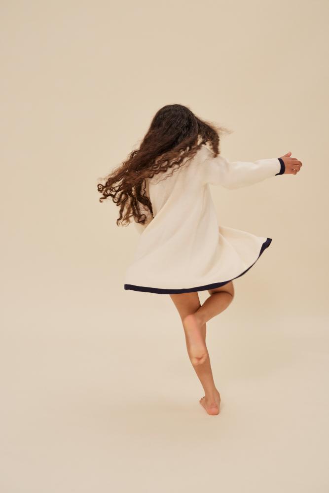KS100554 - VENTON KNIT DRESS - OFF WHITE - Extra 4