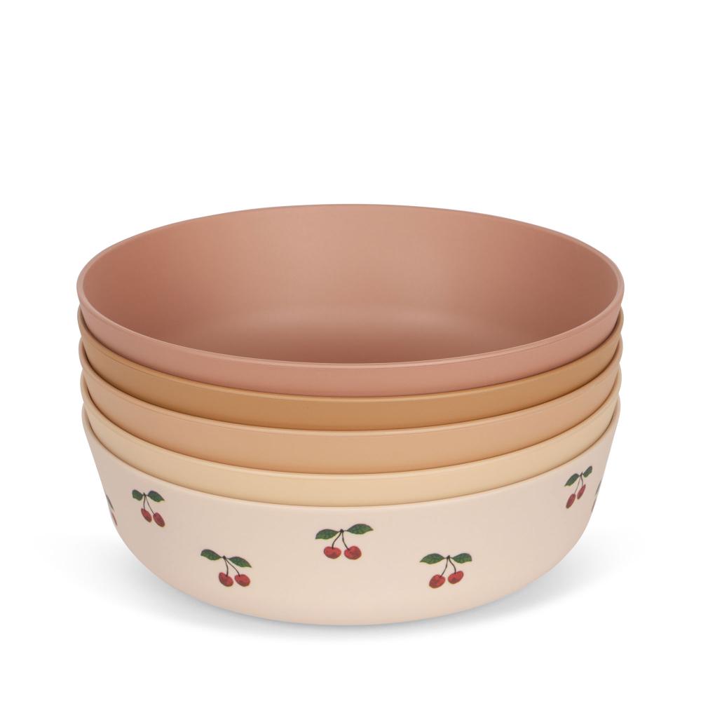 KS5093 - 5 PACK PLA BOWL - CHERRY MIX - Extra 0