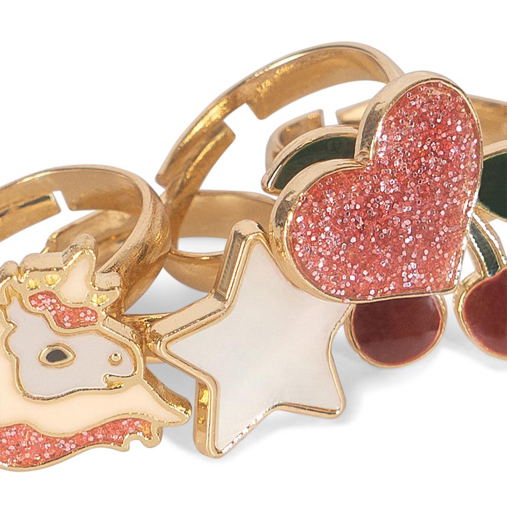 KS100700 - 12 PACK RING SET - MULTI COLOR - Extra 11
