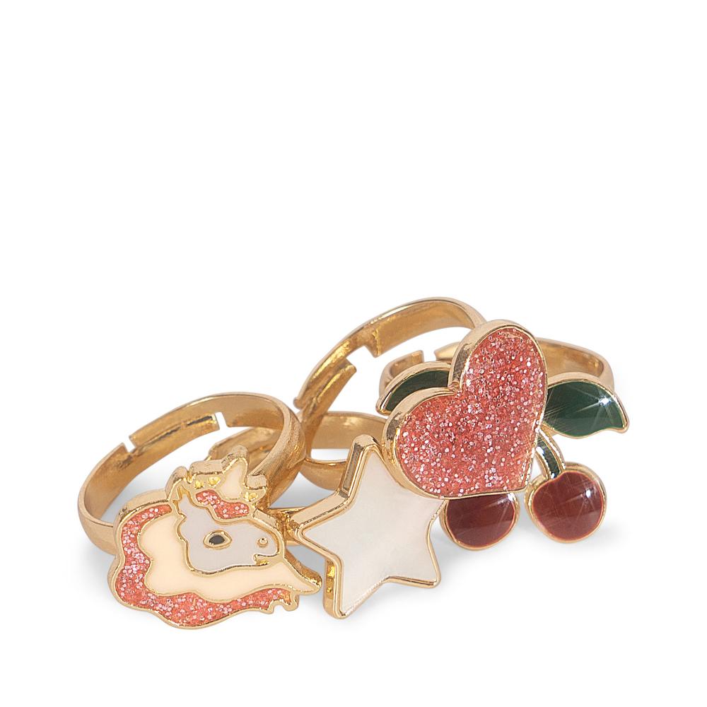 KS100700 - 12 PACK RING SET - MULTI COLOR - Extra 12