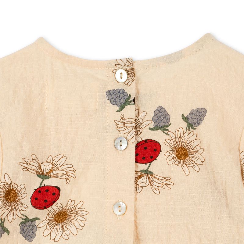 KS101094 - VIDA PUFF SLEEVE ROMPER GOTS - LADYBUG - Extra 4_result