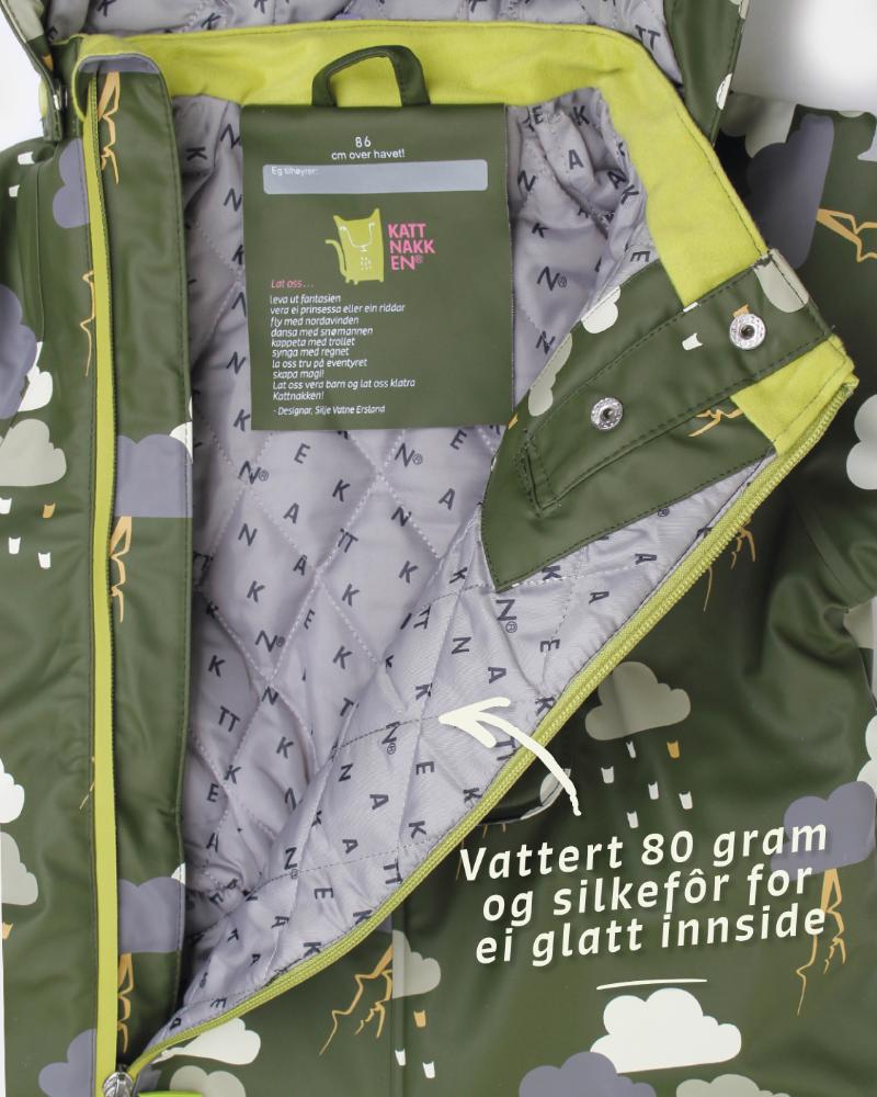 1272 - Vinterregndress Vêret - Mørk Skog - Extra 15