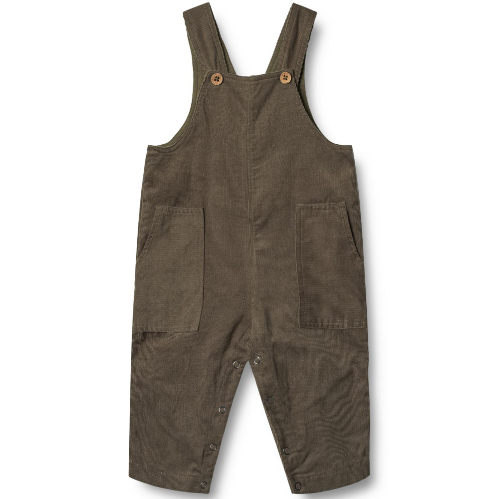 6793k-323 GOTS - Overall Viggo - 1133 dry leaves - Main