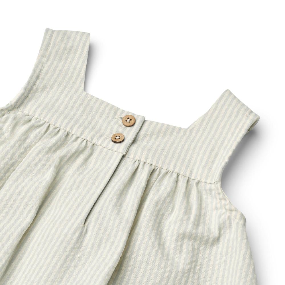 5225-430-GOTS - Dress Ruffle Ayla - 9444 summer blue stripe - Extra 2