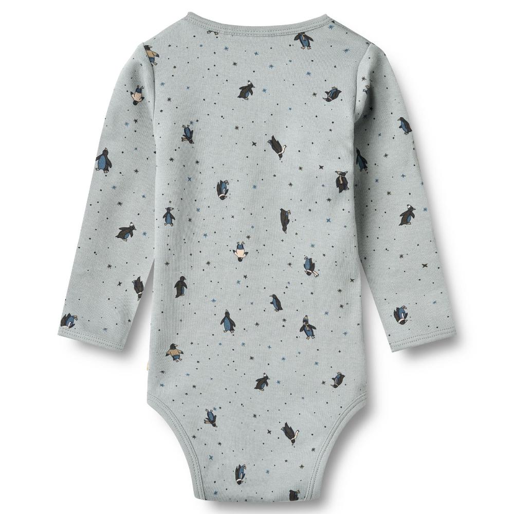9104-192-GOTS - Body L-S Berti - 9569 soft rain penguins - Extra 2