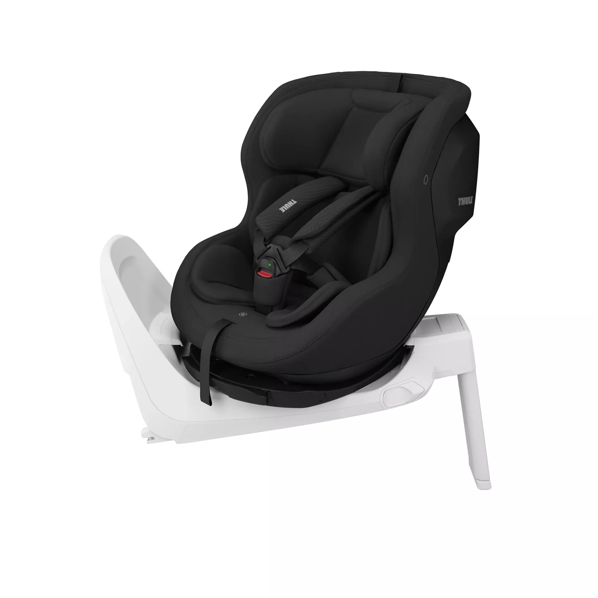 Thule Elm Connect 180 Black montert på Thule Alfi Connect-base Thule Elm Connect 180 Black montert på Thule Alfi Connect-base