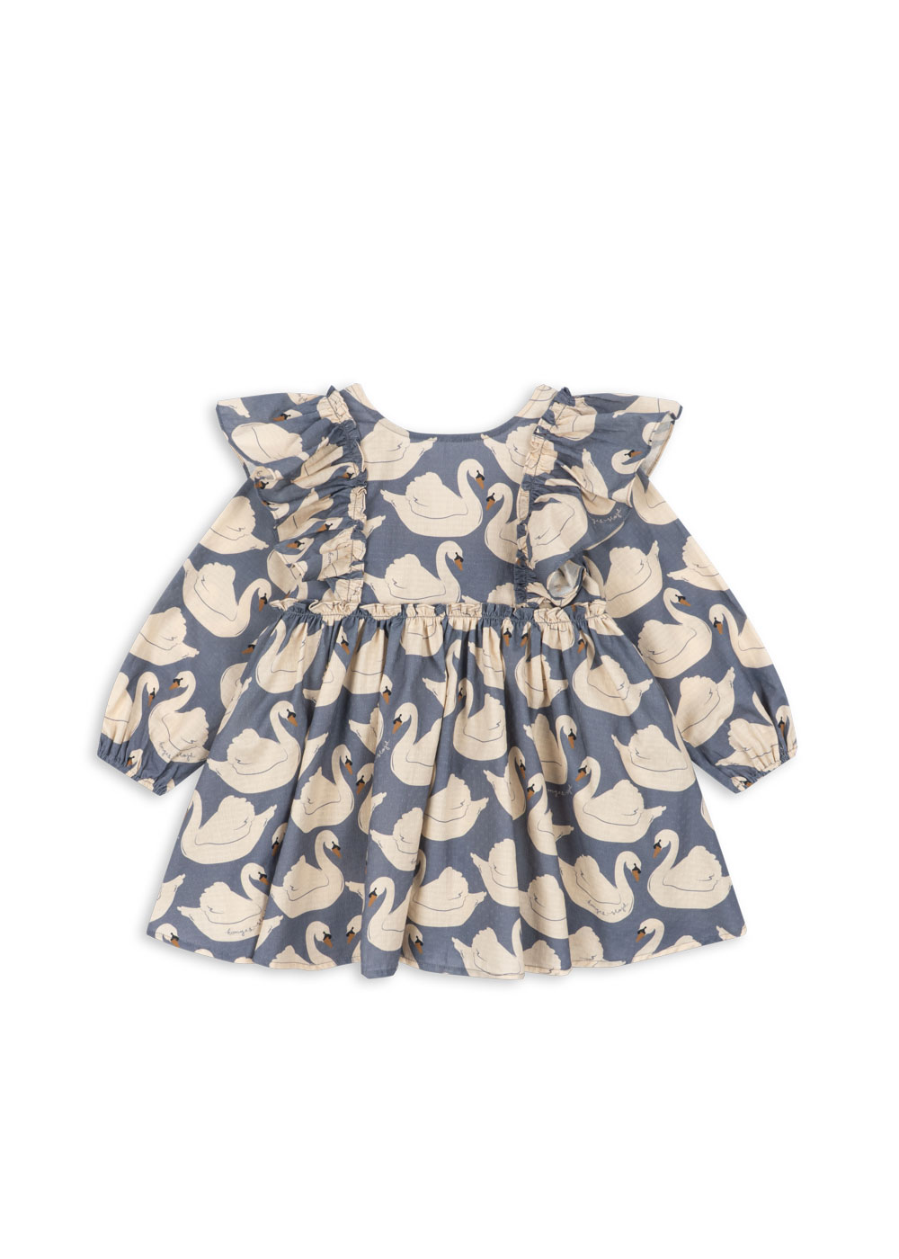 Konges Sløjd Evia LS Bow Dress – Swan