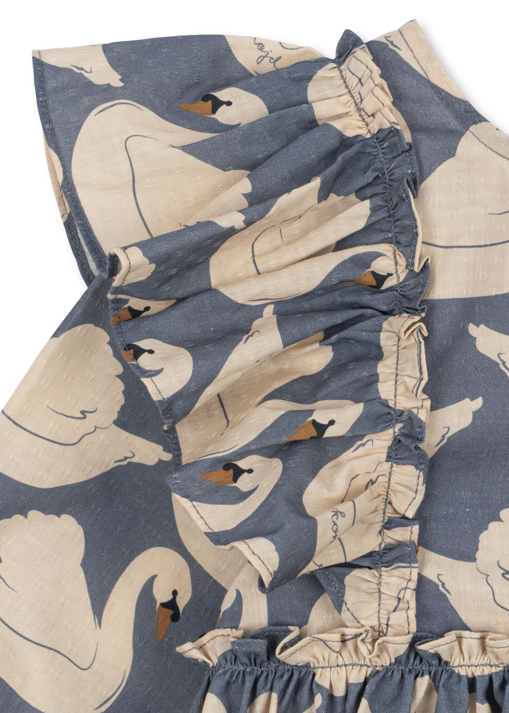 Konges Sløjd Evia LS Bow Dress – Swan