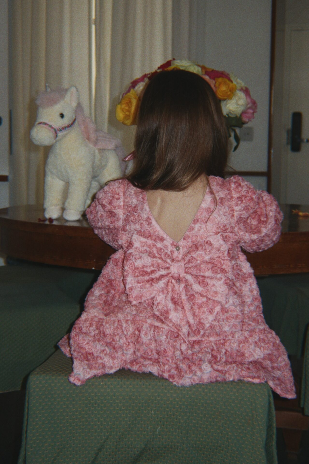 Konges Sløjd Ally LS Flower Dress – Veiled Rose